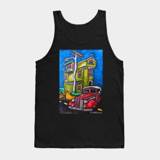 Wonky Wellington House - New Zealand Tank Top